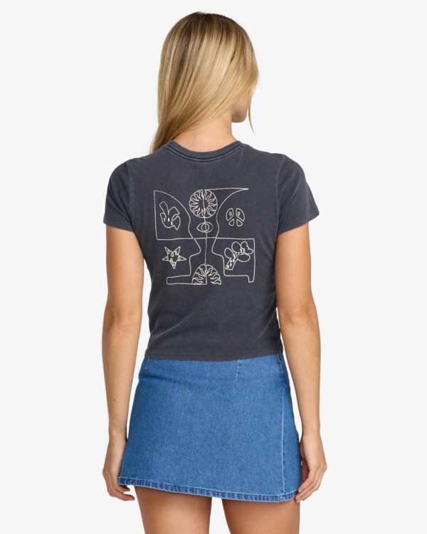 2 Forever Black 23B352509 RVCA