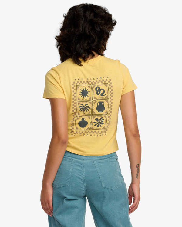 1 411 - Fitted T-Shirt for Women Purple 23B353510 RVCA