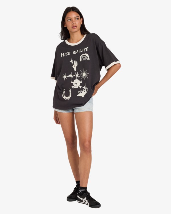 1 Dani Miller Ringer Black 23B353641 RVCA