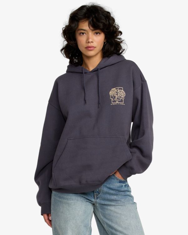 0 Baggie Bf - Sweat à capuche pour Femme Marron 23B413501 RVCA