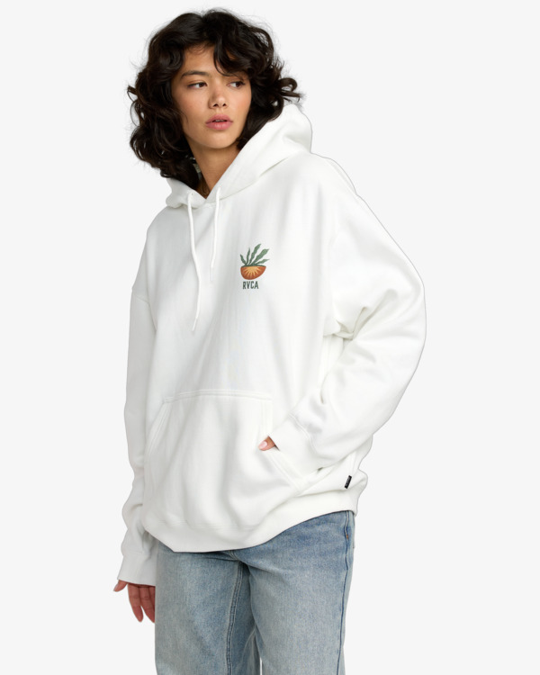 2 Baggie Bf - Kapuzenpulli für Frauen Weiss 23B413501 RVCA
