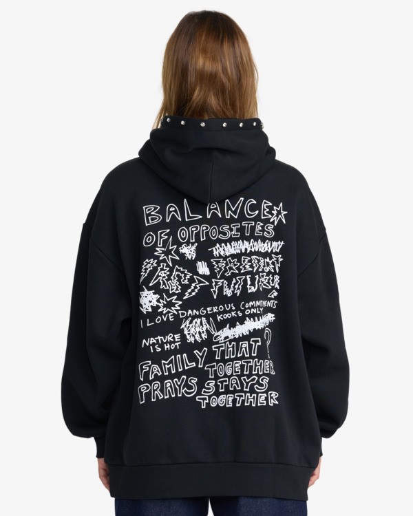 3 Dani Miller Oversized Noir 23B413633 RVCA