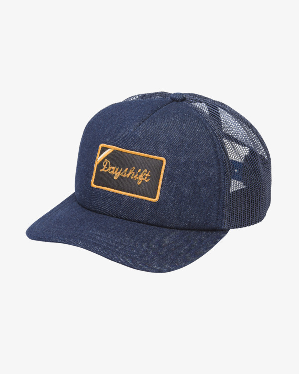 0 Dayshift Patch Foamy - Trucker Cap for Men Purple 23D553500 RVCA