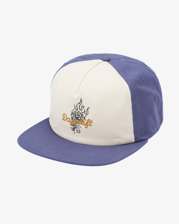 0 Ksl - Boné Snapback para homem Branco 23D553501 RVCA