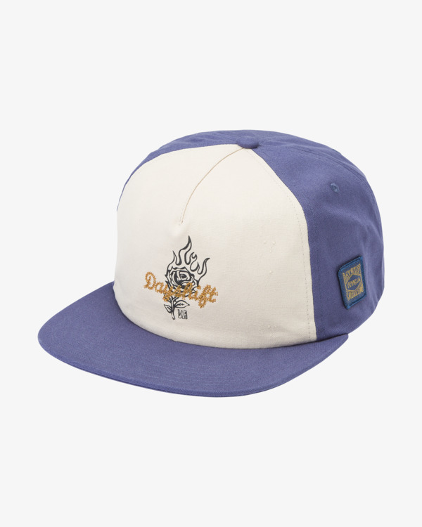 2 Ksl - Boné Snapback para homem Branco 23D553501 RVCA