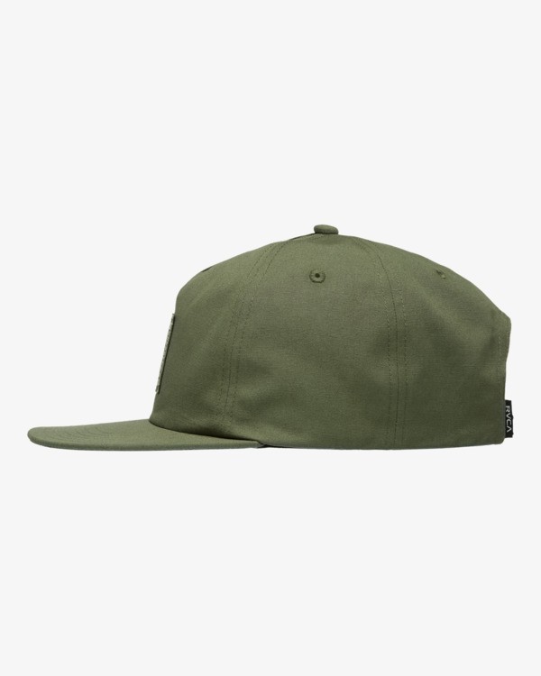 1 Trading Post - Snapback Cap for Men Green 23D553504 RVCA