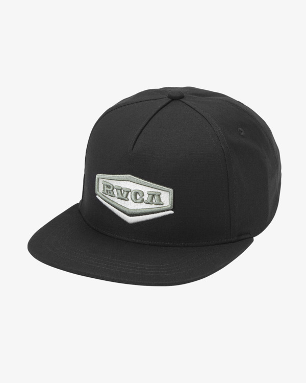 0 Hex Inc - Snapback Cap for Men Black 23D553508 RVCA