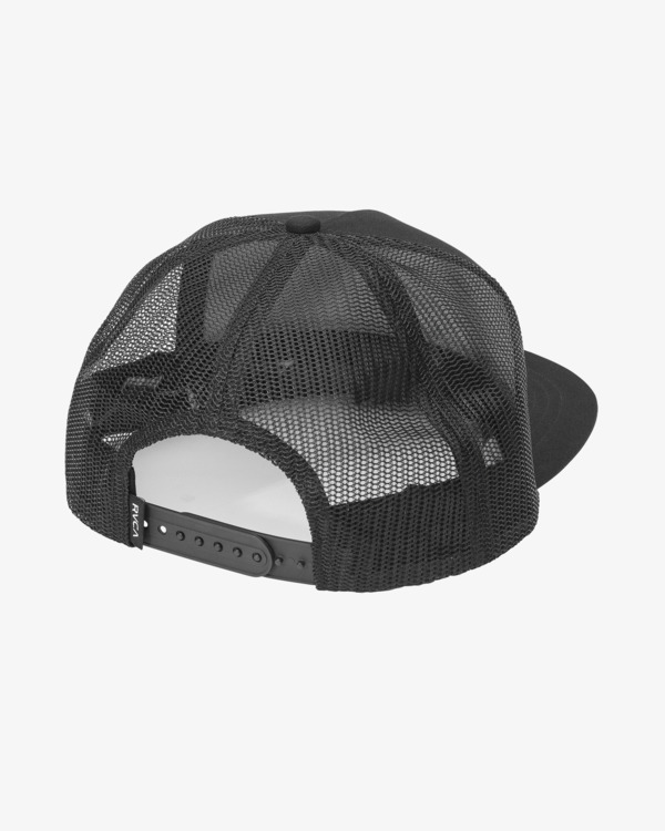 1 Benj Tiger Eyes - Trucker Cap for Men Black 23D553514 RVCA
