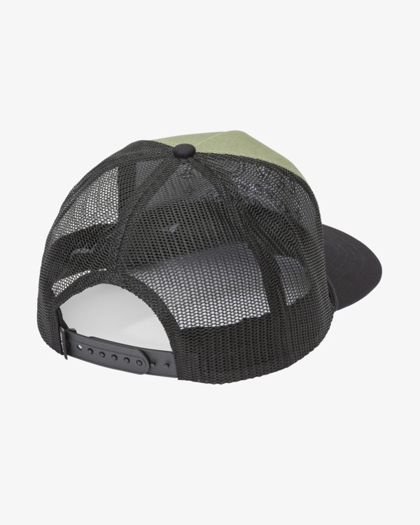 1 Rvca Ridge Curved - Trucker Cap for Men Green 23D553517 RVCA