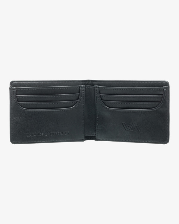 4 Coin Flip - Wallet for Men Black 23D603501 RVCA
