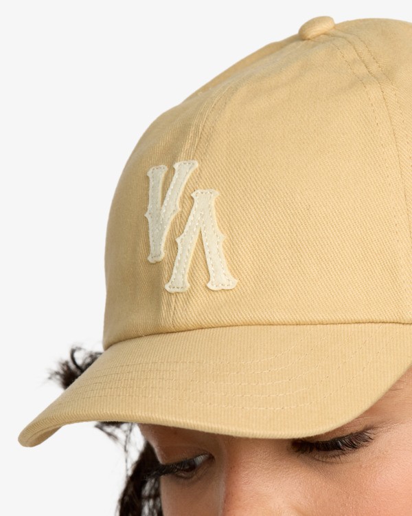 2 Dugout - Dad Hat for Women Yellow 23E552505 RVCA