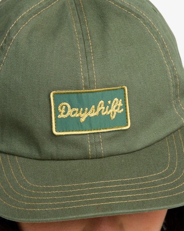 2 Dayshift - Dad Hat for Women Green 23E553503 RVCA