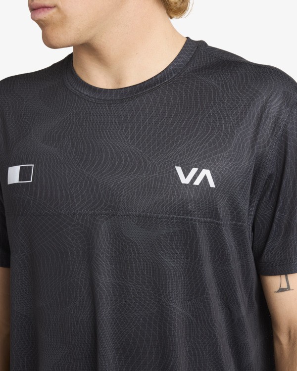 4 Vent Lite - Funktions-T-Shirt für Männer Schwarz 23MS011500 RVCA