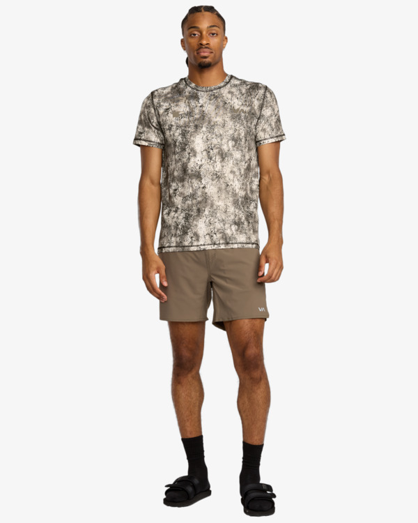 6 Vent Lite - T-shirt technique pour Homme Blanc 23MS011500 RVCA