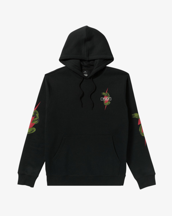 0 Shock Squad - Sweat à capuche pour Homme Noir 23MS034120 RVCA