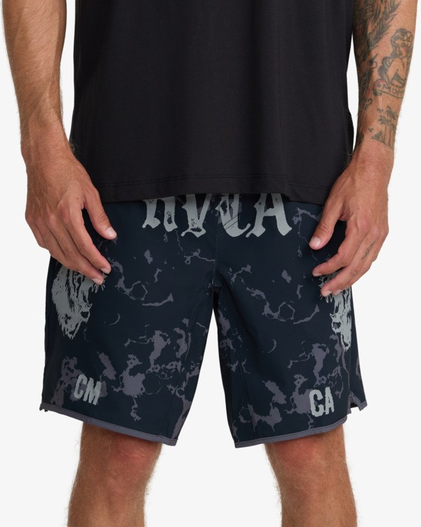 0 Yogger Stretch Contrast 17" Black 23MS102511 RVCA