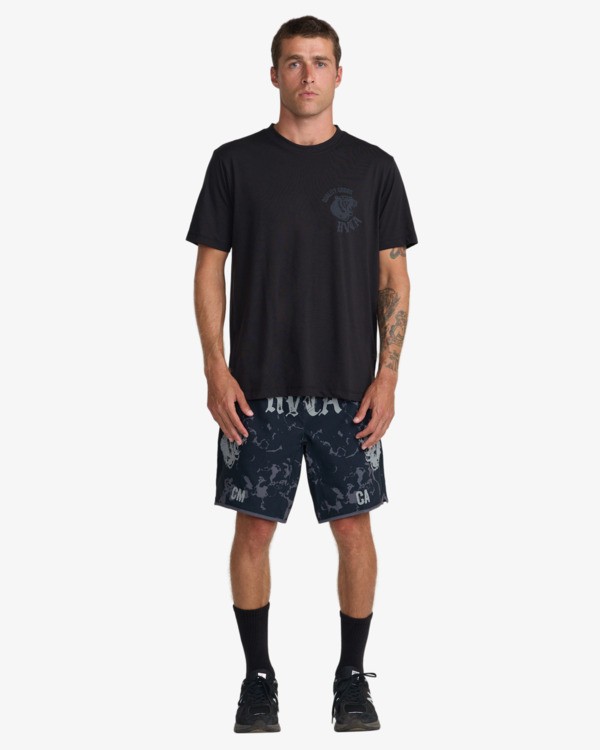 4 Yogger Stretch Contrast 17" Black 23MS102511 RVCA