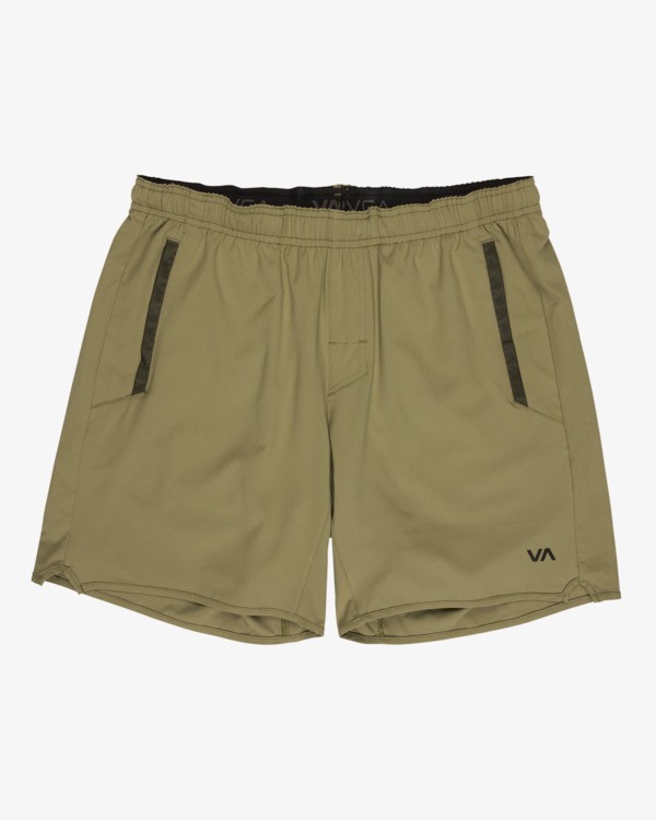 0 Yogger Stretch 17" - Elasticated Training Shorts for Men Multi 23MS103500 RVCA