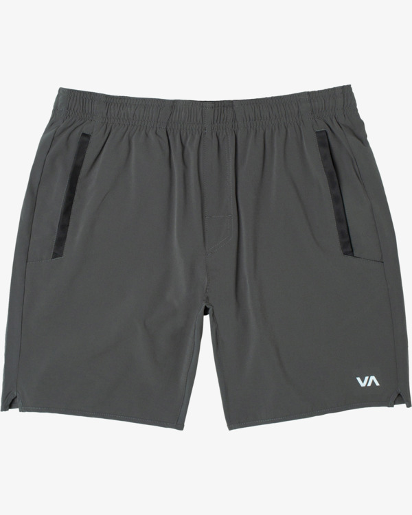 0 Yogger Stretch 17" - Short d'entra&icirc;nement pour Homme Gris 23MS103500 RVCA