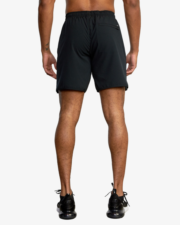 3 Yogger Stretch 17" - Elasticated Training Shorts for Men Black 23MS103500 RVCA