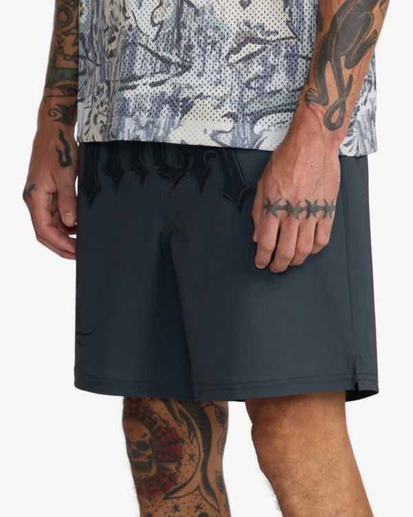 5 Tapout Fight Scrapper Black 23MS103612 RVCA