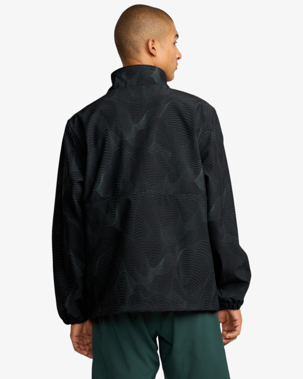 3 Grid - Anoraque para homem Preto 23MS153500 RVCA