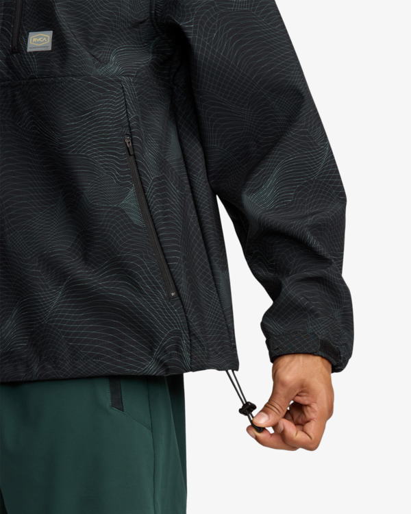 4 Grid - Anoraque para homem Preto 23MS153500 RVCA