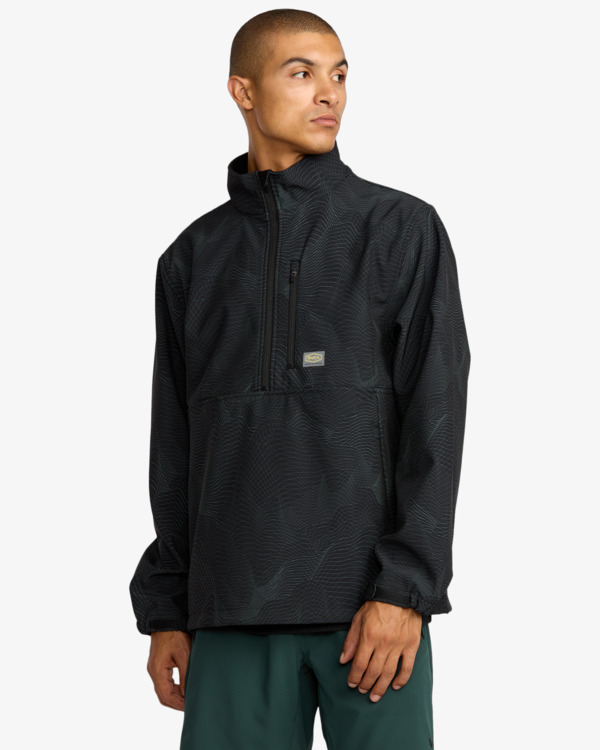 2 Grid - Anoraque para homem Preto 23MS153500 RVCA