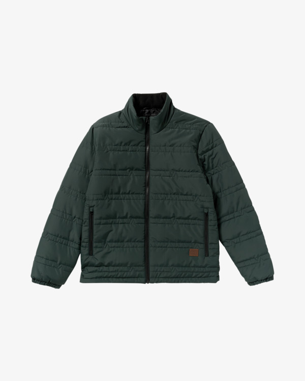 0 VA Puffa - Casaco puffer para homem Verde 23MS173501 RVCA