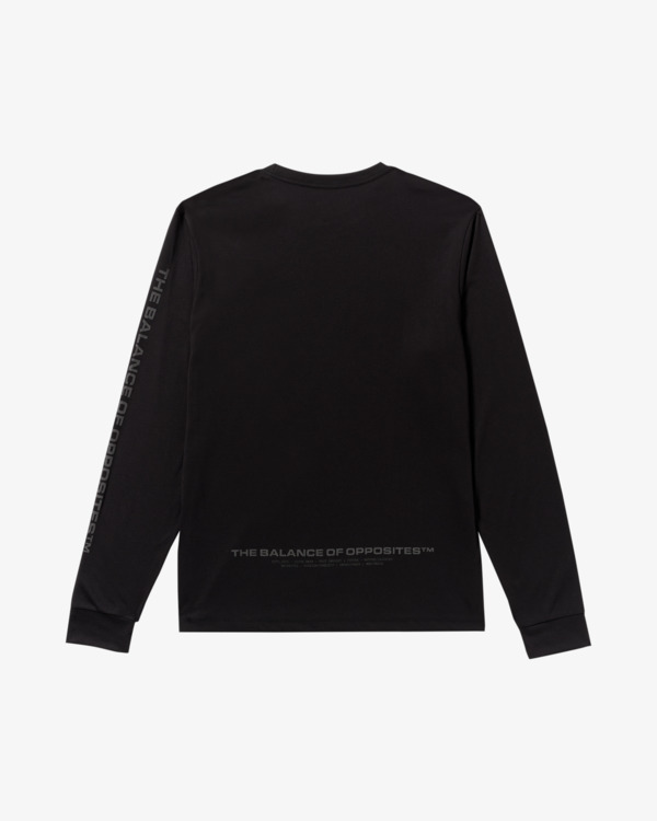 1 2X - Long Sleeve T-Shirt for Men Black 23MS363565 RVCA