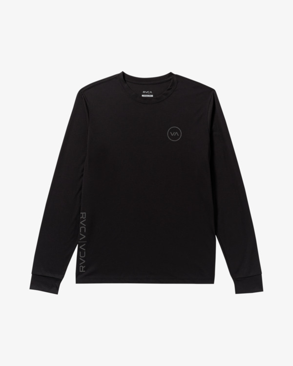0 2X - Long Sleeve T-Shirt for Men Black 23MS363565 RVCA