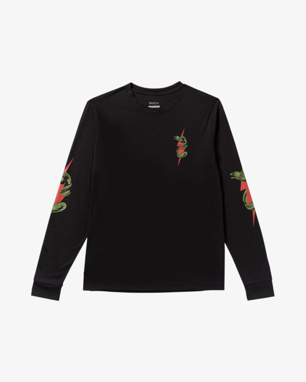 0 Shock Squad - Short Sleeve T-Shirt for Men Black 23MS363566 RVCA