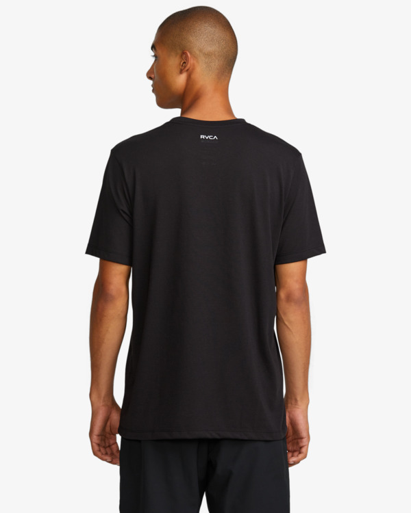 1 VA Icon - Short Sleeves T-Shirt for Men Black 23MS431516 RVCA