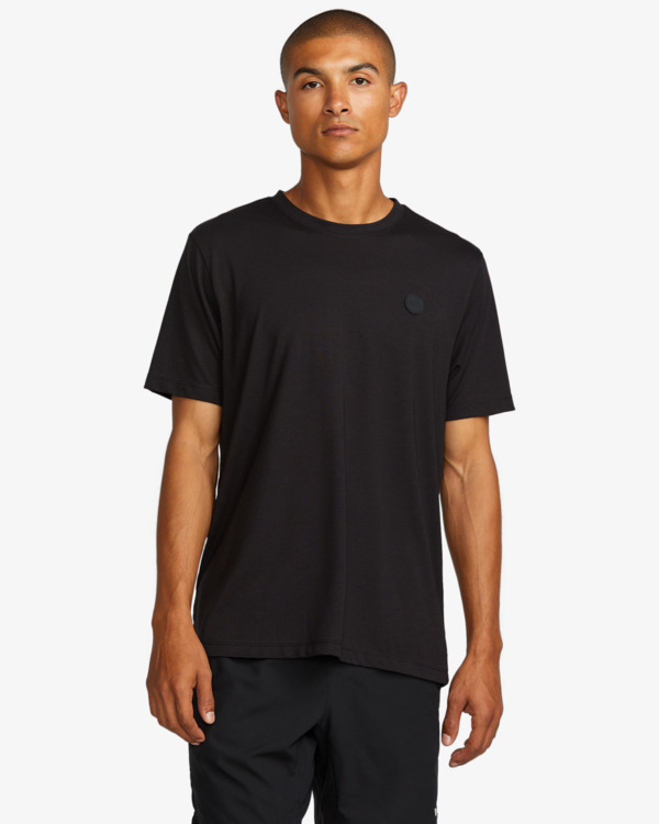 0 VA Icon - Short Sleeves T-Shirt for Men Black 23MS431516 RVCA