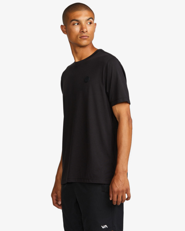 2 VA Icon - Short Sleeves T-Shirt for Men Black 23MS431516 RVCA