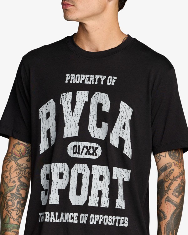 4 Walkout - T-shirt pour Homme Noir 23MS431603 RVCA