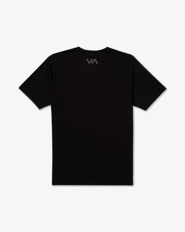 1 Va Blur - Maglietta a maniche corte da Uomo Black 23MS431609 RVCA