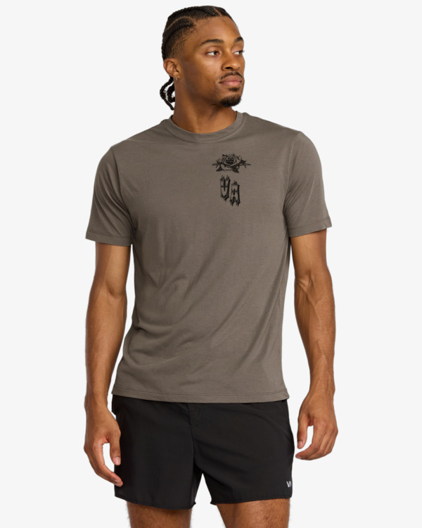 2 Benj Tiger Eyes - Short Sleeve T-Shirt for Men Multi 23MS433552 RVCA