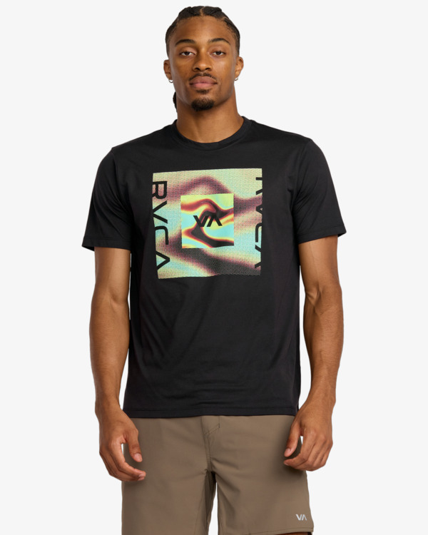 2 VA Balance Fill - T-Shirt für Männer Schwarz 23MS433557 RVCA
