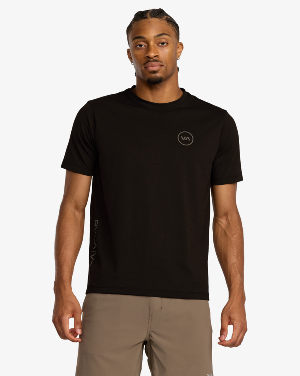 2 Rvca 2X Reflective - Short Sleeve T-Shirt for Men Black 23MS433560 RVCA