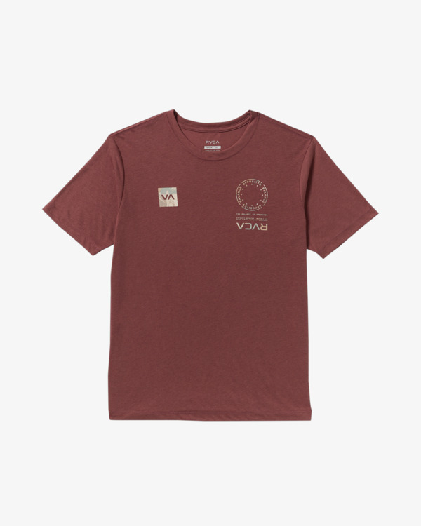 0 Va Mark Fill - Short Sleeve T-Shirt for Men Multi 23MS433561 RVCA