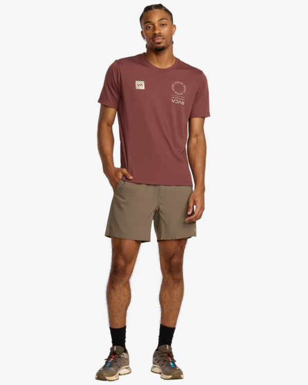 5 Va Mark Fill - Short Sleeve T-Shirt for Men Multi 23MS433561 RVCA
