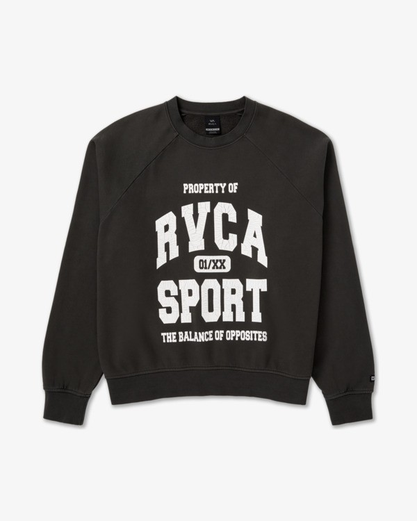 0 Property Of Va Essential - Sweatshirt f&uuml;r M&auml;nner Schwarz 23MS461600 RVCA