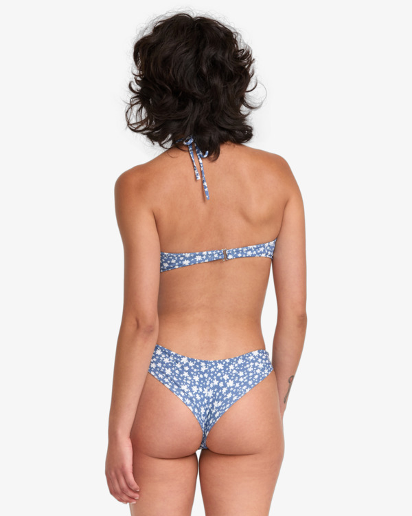 1 Fleur - Mutandina bikini con copertura media da Donna Blue 23O121522 RVCA