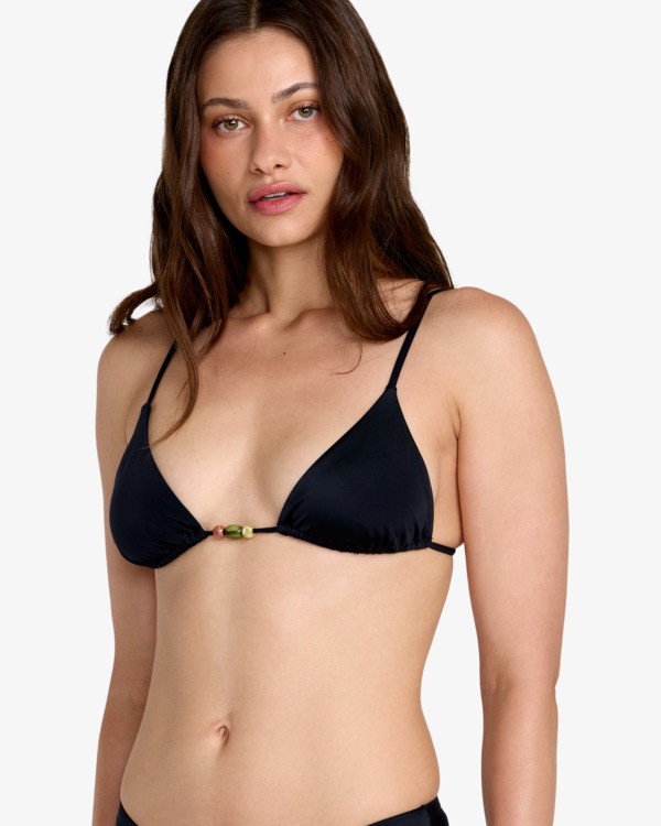 2 Cabana - Triangle-Bikinioberteil f&uuml;r Frauen Schwarz 23O141601 RVCA