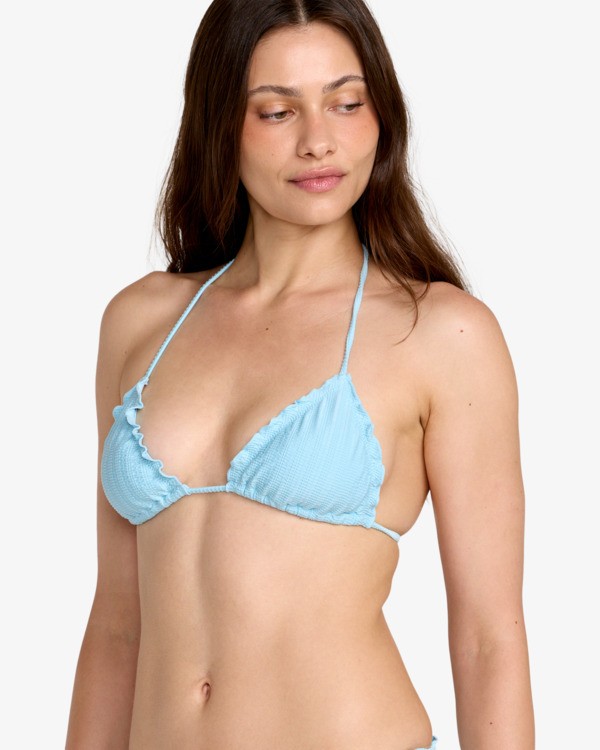 2 Pucker Halter - Reggiseno bikini triangolare da Donna Blue 23O141610 RVCA