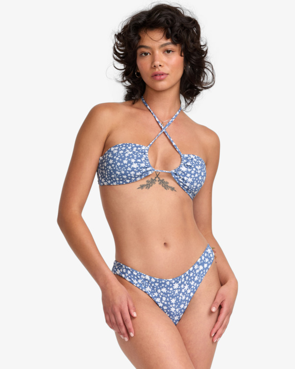 1 Fleur - Bikiniunterteil mit knapper Bedeckung für Frauen Blau 23O211502 RVCA