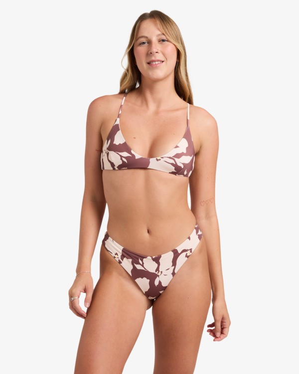1 Something Else - Bikinihose mit knapper Bedeckung f&uuml;r Frauen Braun 23O211600 RVCA