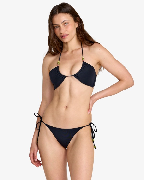 1 Cabana - Mutandina bikini con copertura succinta da Donna Black 23O221606 RVCA