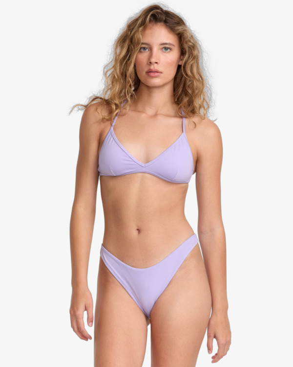 1 Solid Medium French - Bas de bikini couvrance medium pour Femme Violet 23O281500 RVCA